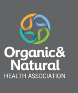 organic and natural health association logo