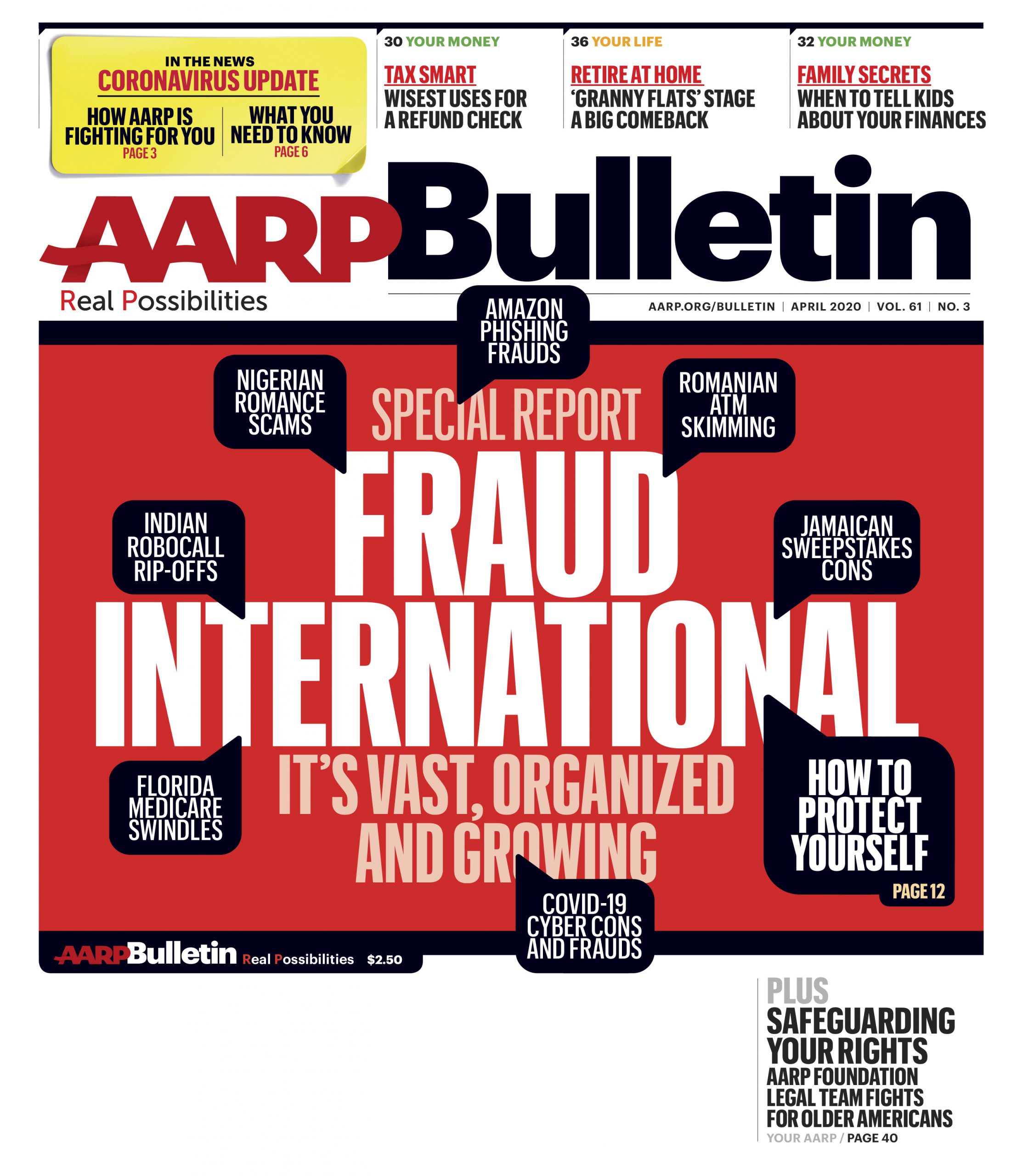 AARP Investigates Fraud & Scams Against Seniors (and Others) Late